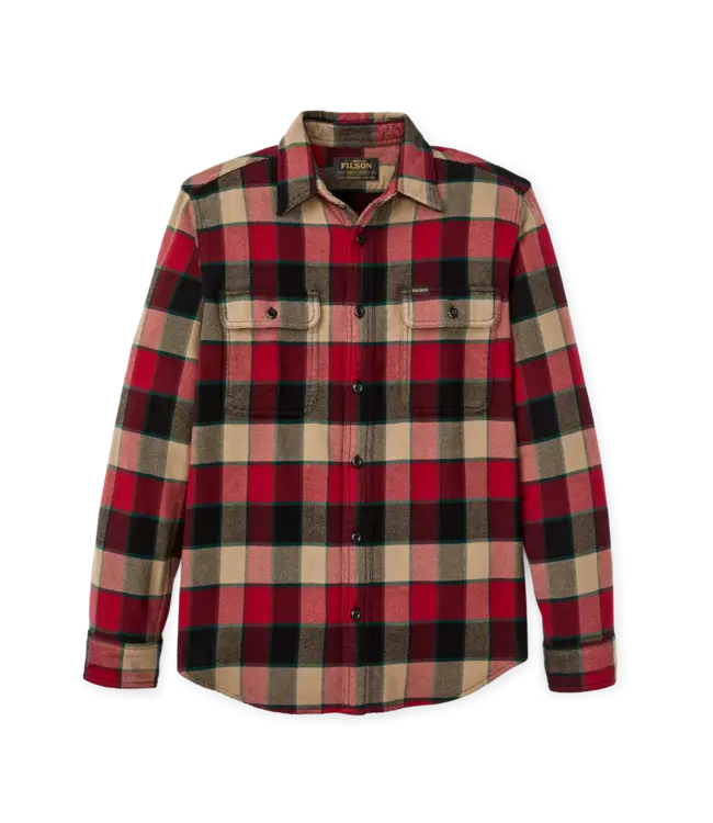 Filson M's Vintage Flannel Work Shirt