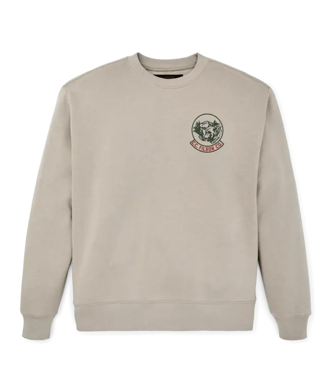Filson M's Bear Graphic Crewneck Sweatshirt