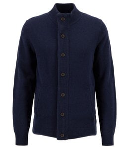 Barbour M's Essential Elbow-Patch Cardigan