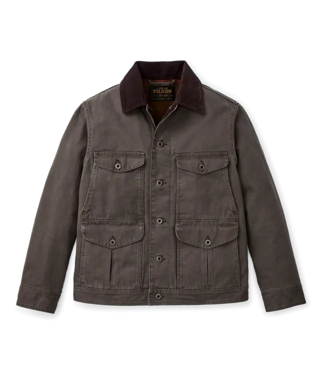 Filson M's Rustic Canvas Journeyman Jacket