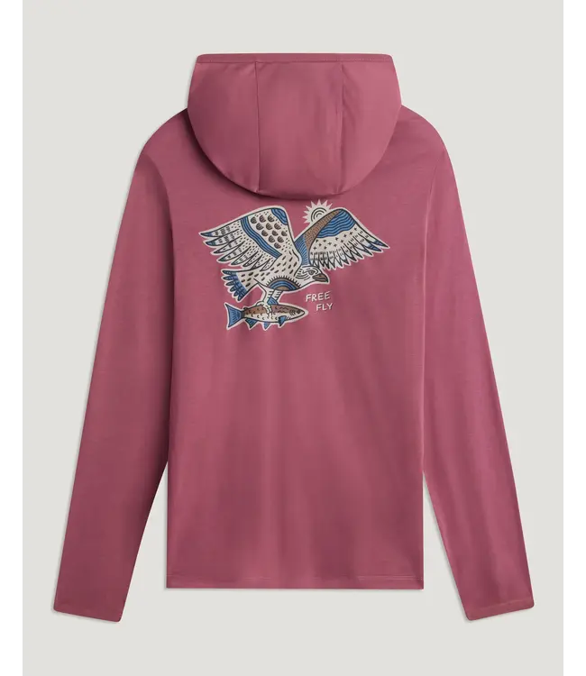 Free Fly M's Bamboo Lightweight Graphic Hoodie