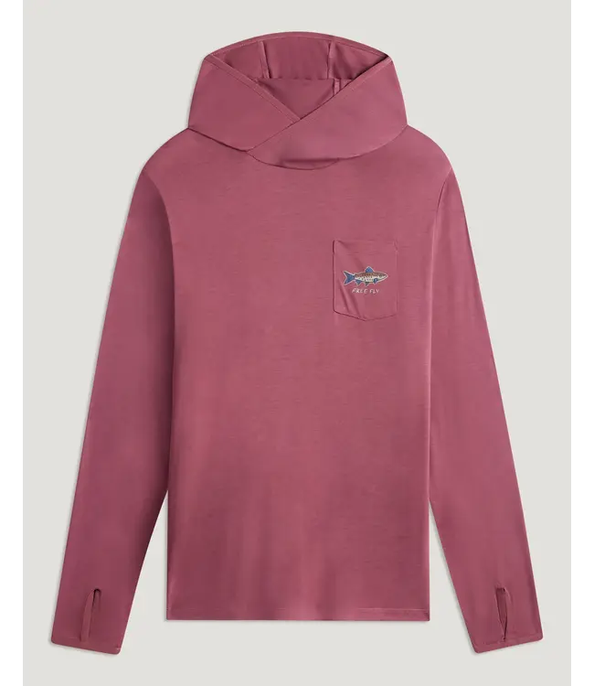 Free Fly M's Bamboo Lightweight Graphic Hoodie