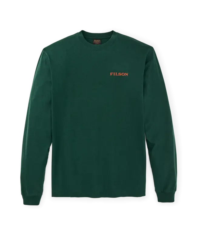 Filson M's L/S Scenic Graphic T-Shirt