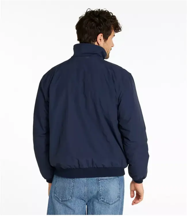 L.L.Bean M's Warm-Up Jacket, Fleece Lined