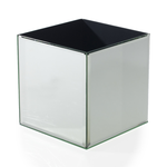 6.5” X 6.5” X 6.5” MIRROR GLASS CUBE (AD)