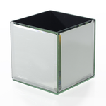 4” x 4” x 4” MIRROR GLASS CUBE