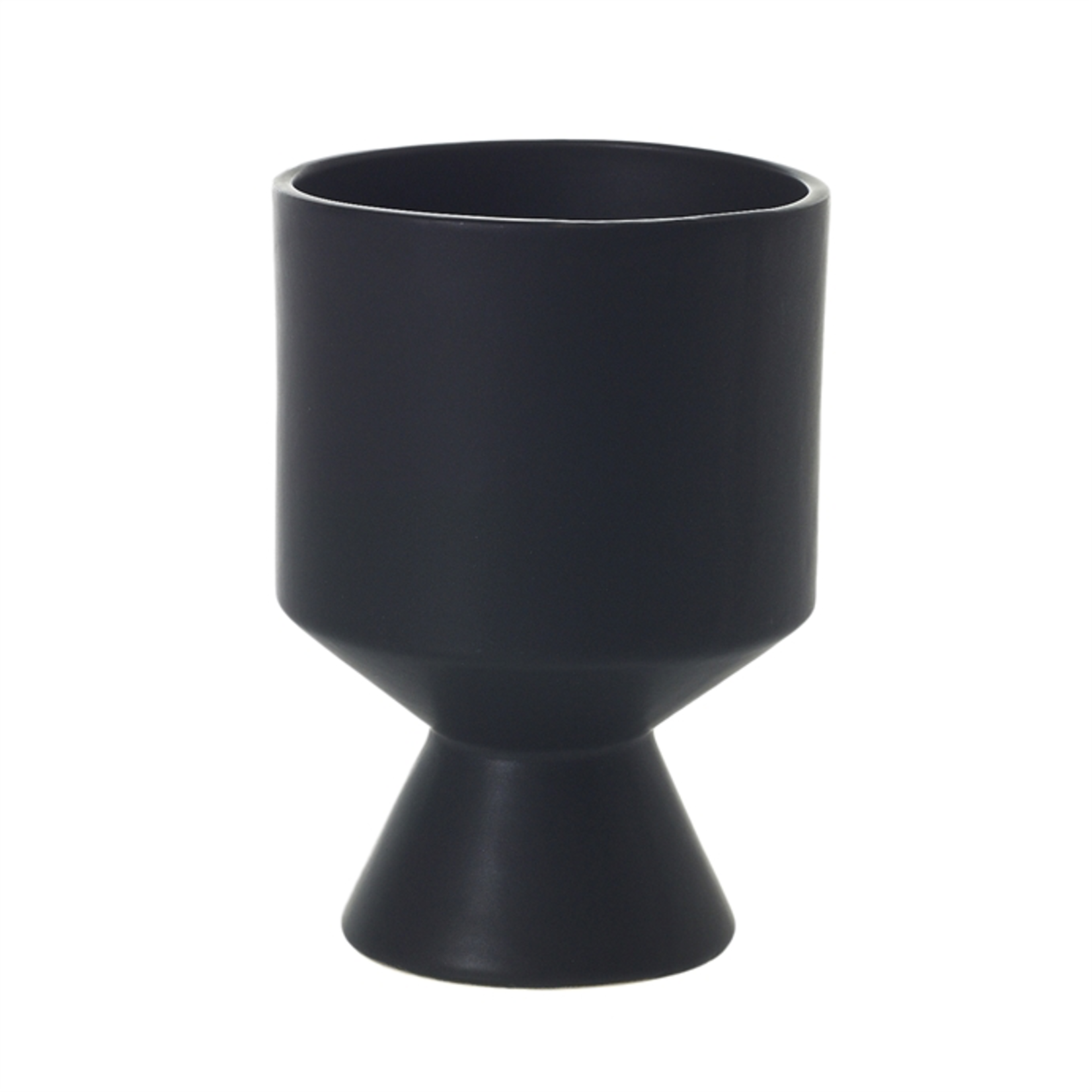 4.5"x 6.25” BLACK DE VIL POT (AD)