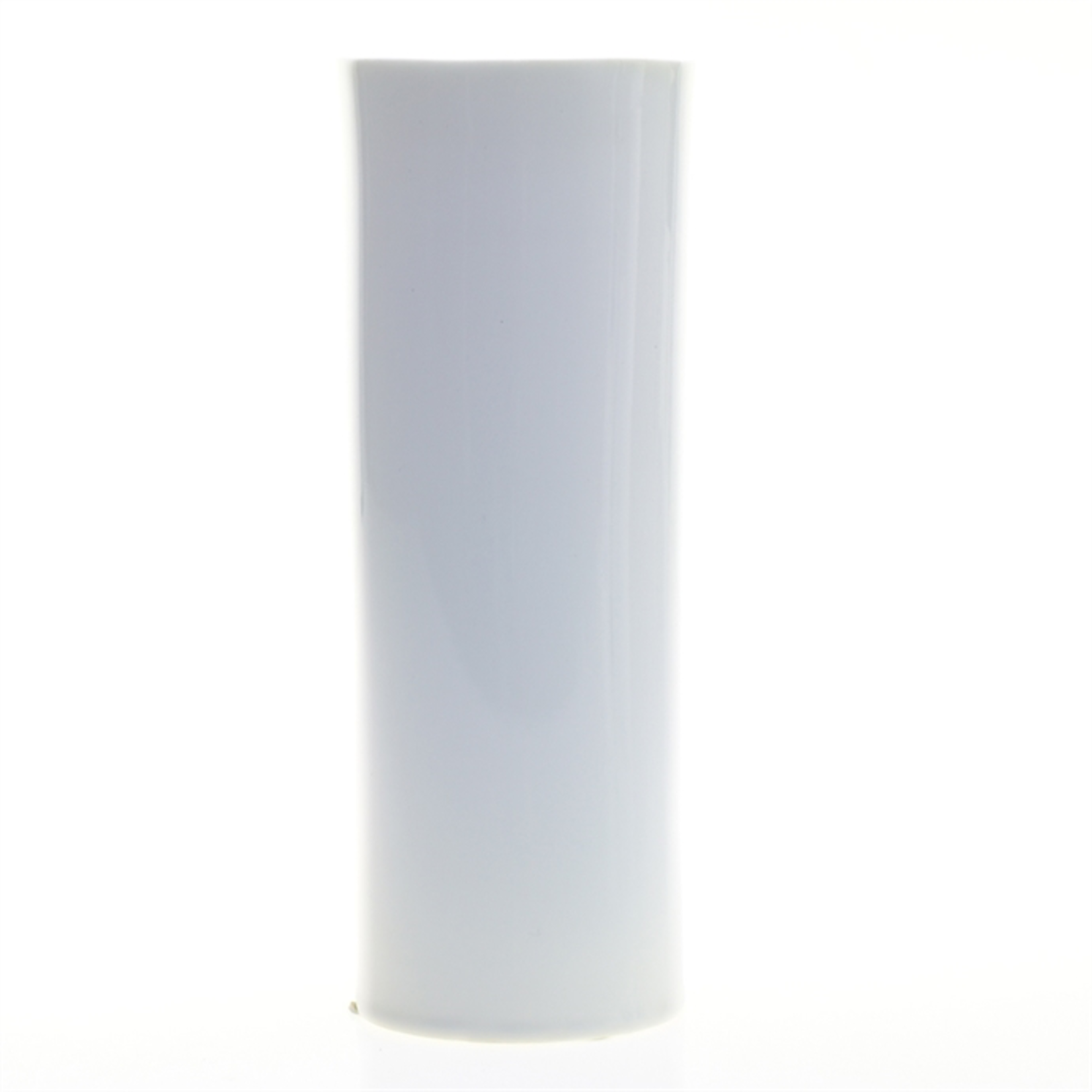 3.75'' x 10’'H WHITE Brooklyn Vase (AD)