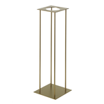 ACCENT DECOR 29.5” X8” X 8” GOLD HARLOW STAND (AD)