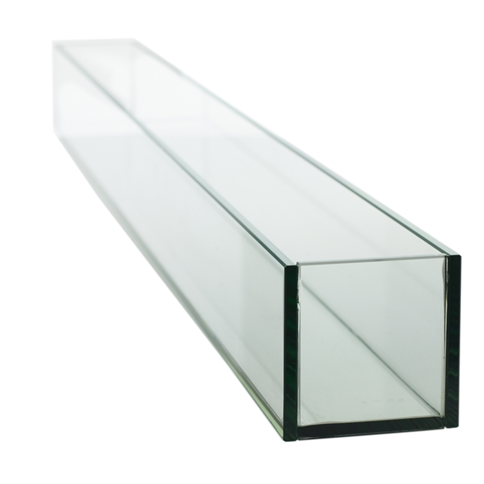 47”L X 4” X 4” LOW RECTANGLE PLATE GLASS (AD)