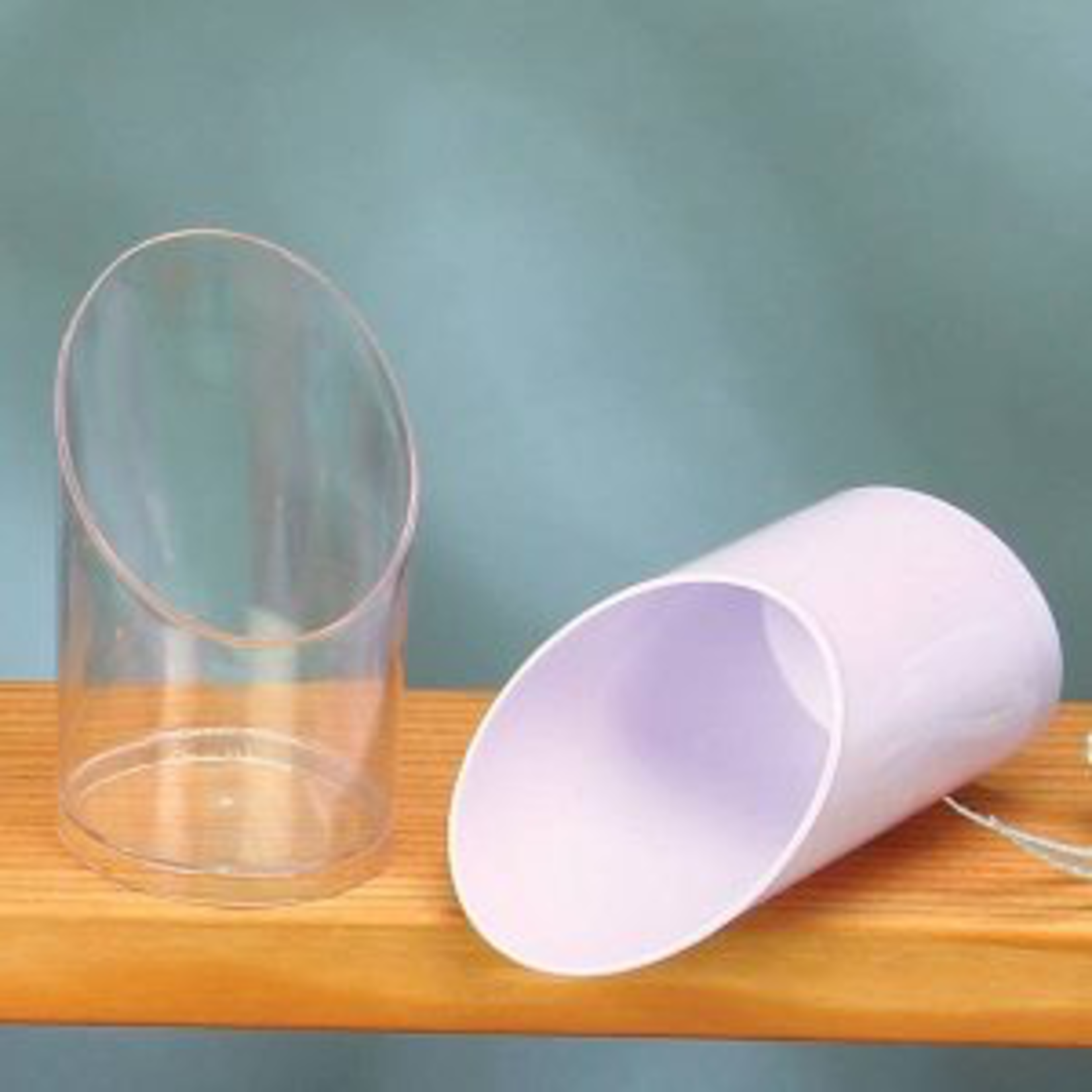 40% off was $3 now $1.79. 3’’ WHITE MINI DESERT CYLINDER CONTAINER 12 PCS