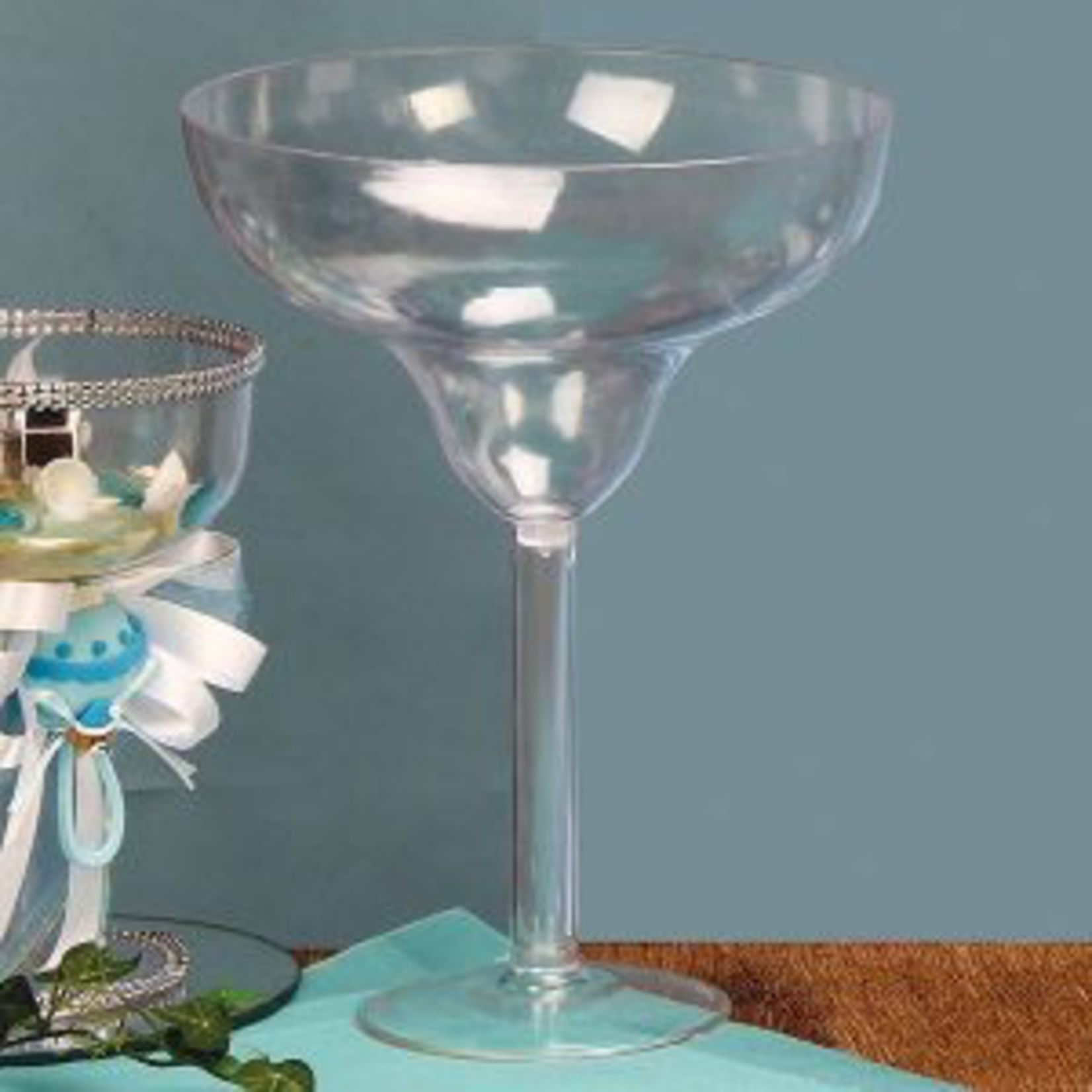 40% off was $5 now $3. 12’’ PLASTIC MARGARITA GLASS