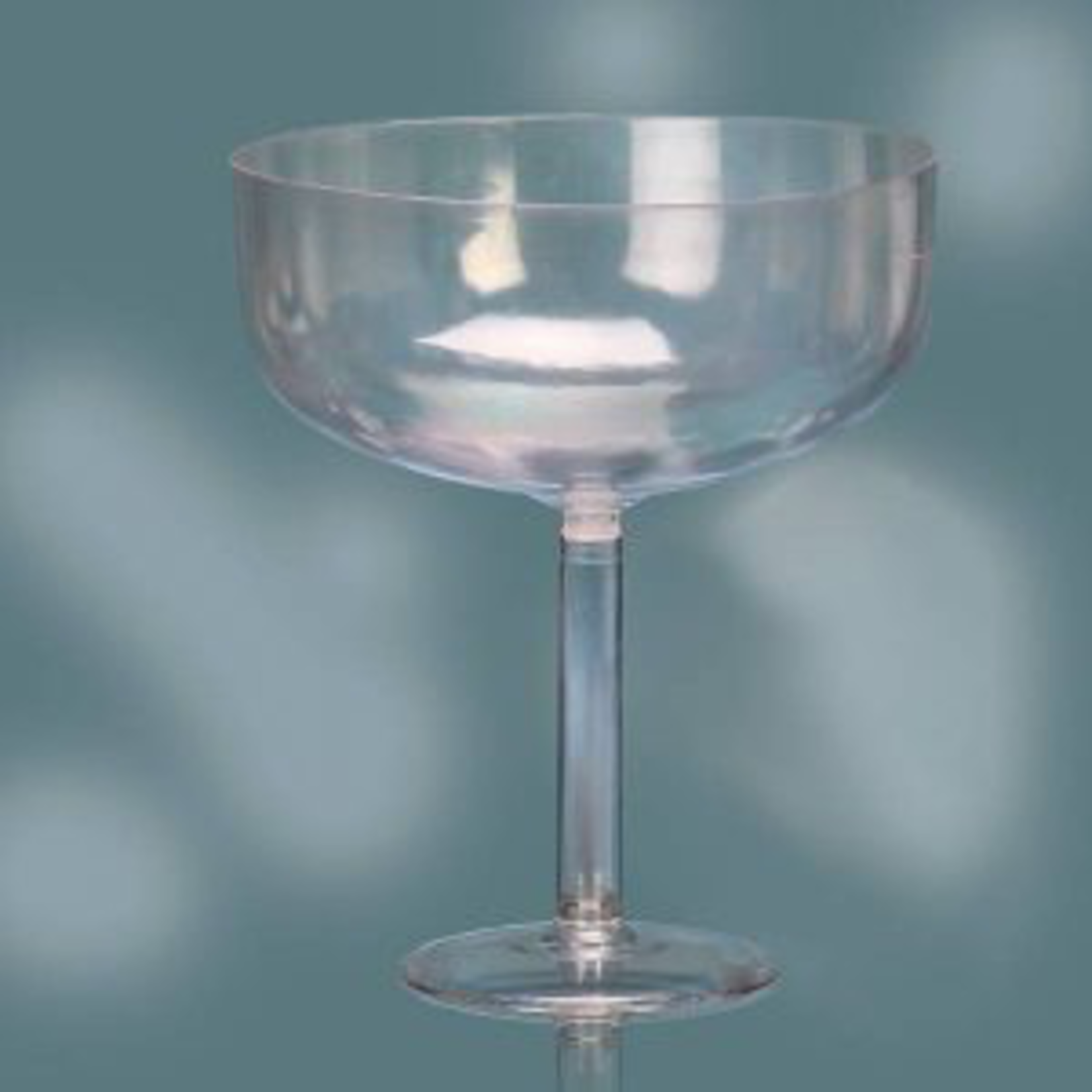 9”” PLASTIC CHAMPAGNE GLASS