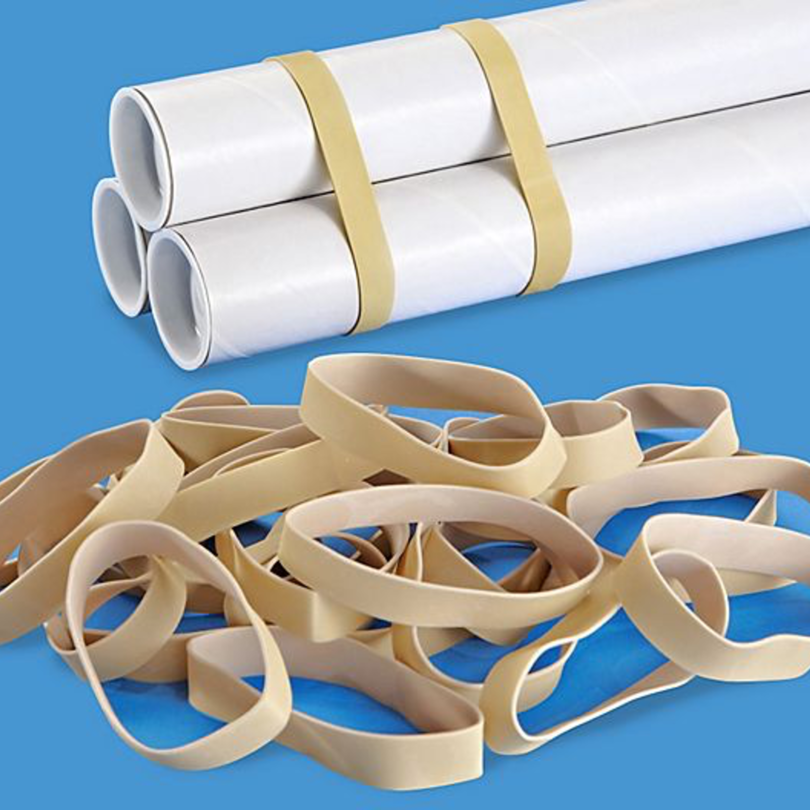 #84 1 POLY RUBBER BAND 3 1/2 X 1/2