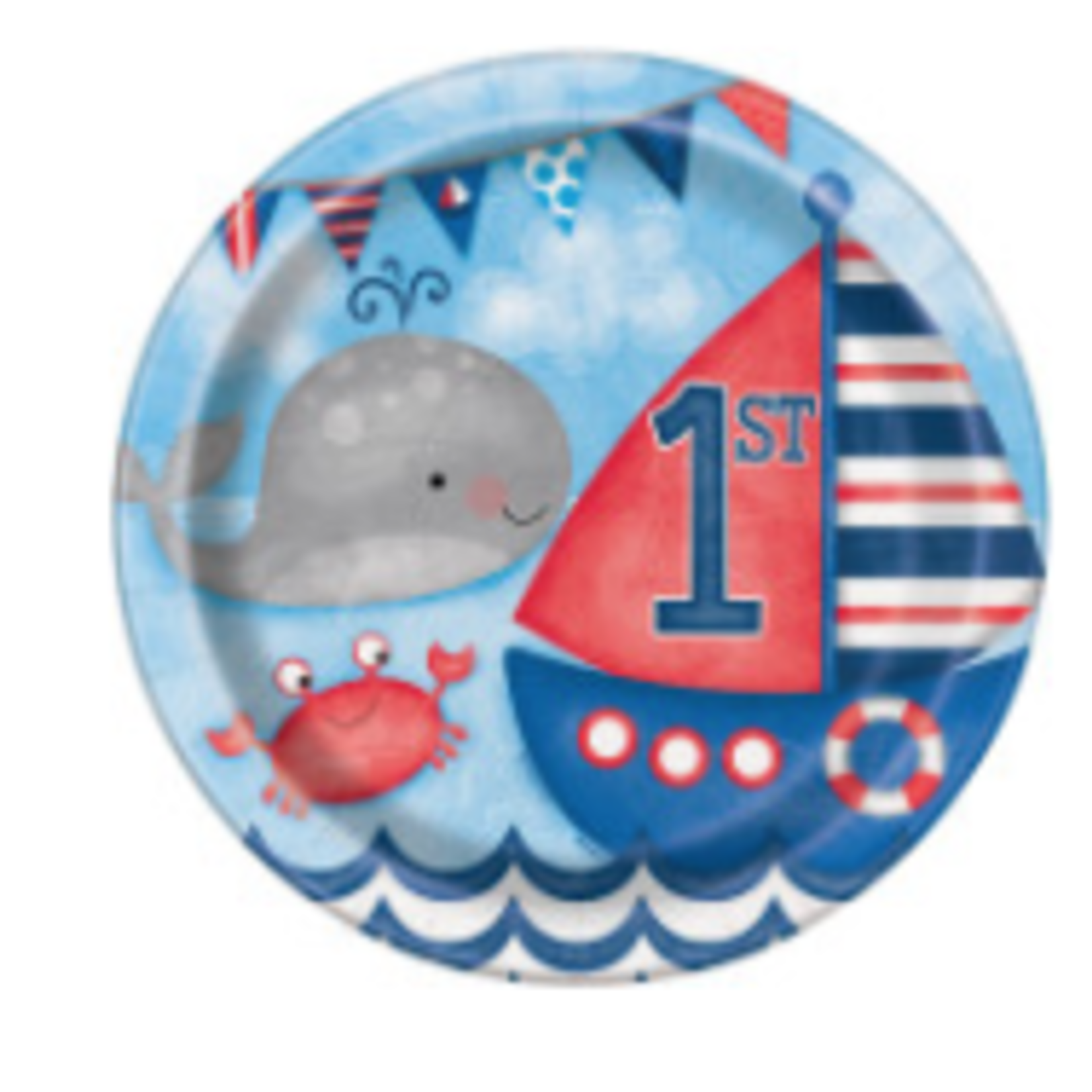 9’’ NAUTICAL 1ST BD PLATE