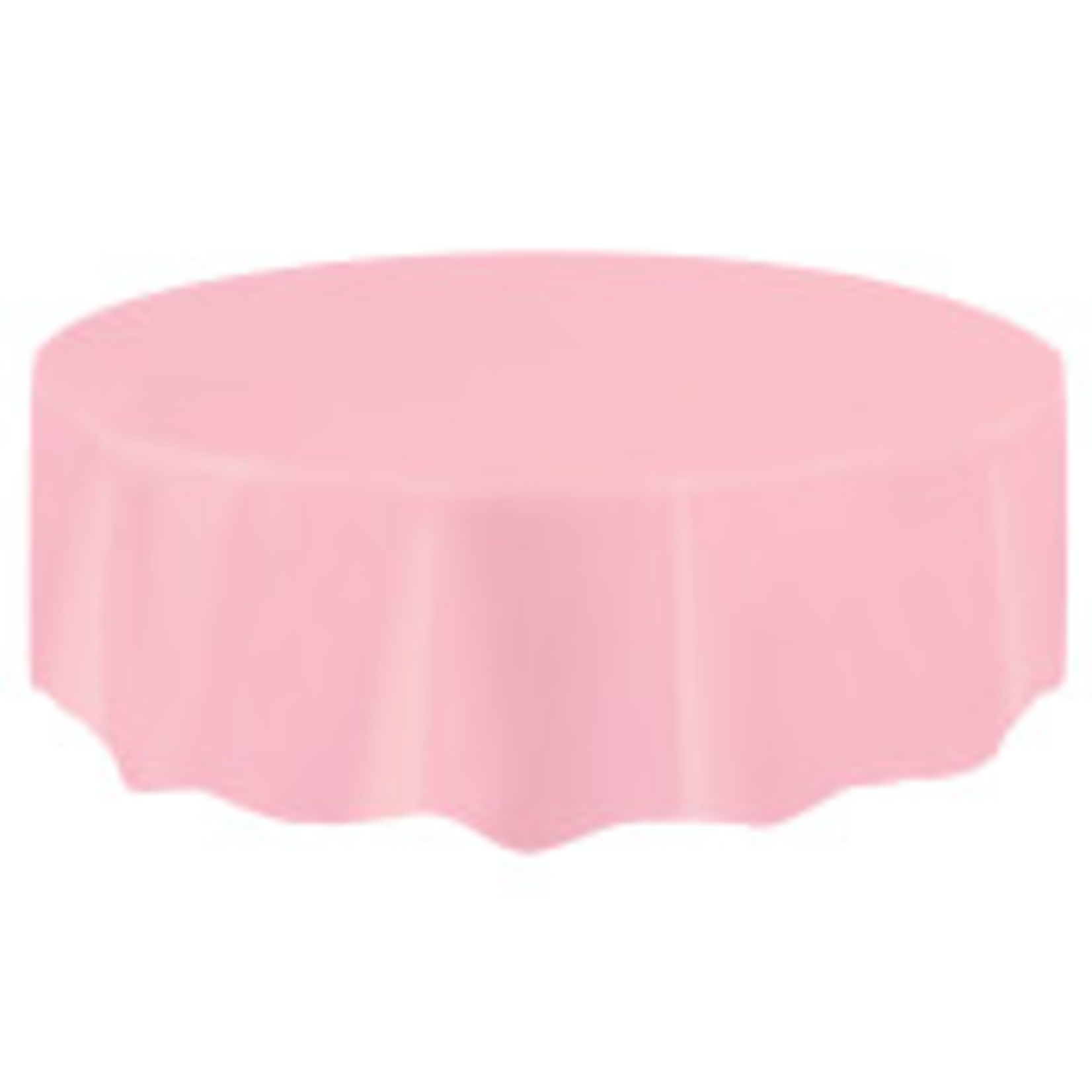 84" LOVELY PINK ROUND TABLE COVER