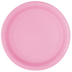 LOVELY PINK 6 AND 3/4” PLATES