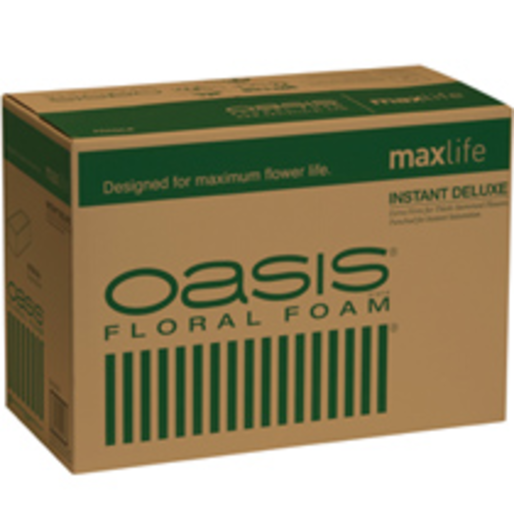 4" X 3" X 9" OASIS MAX LIFE INSTANT DELUXE FLORAL FOAM