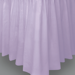 Plastic Tableskirt - Lavender