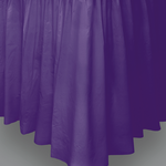 Plastic Tableskirt - Purple