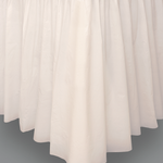 Plastic Tableskirt - Ivory