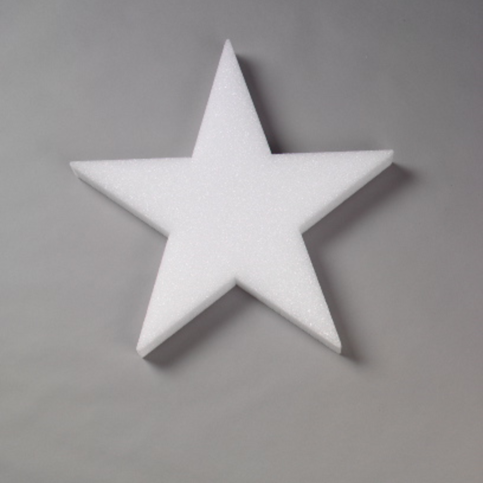 12x1-1/2"" White STYROFOAM Star