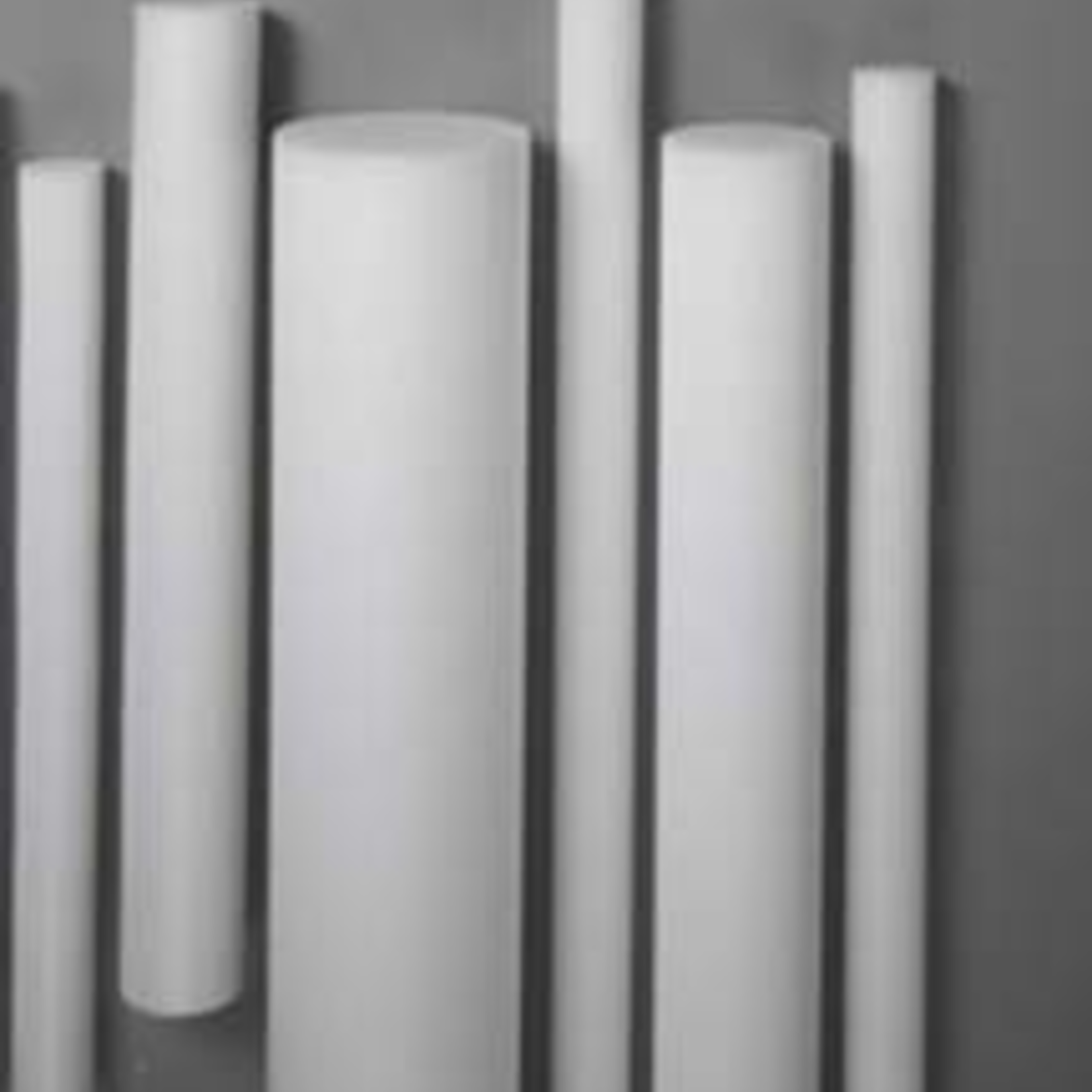 24x4"" White STYROFOAM Rod