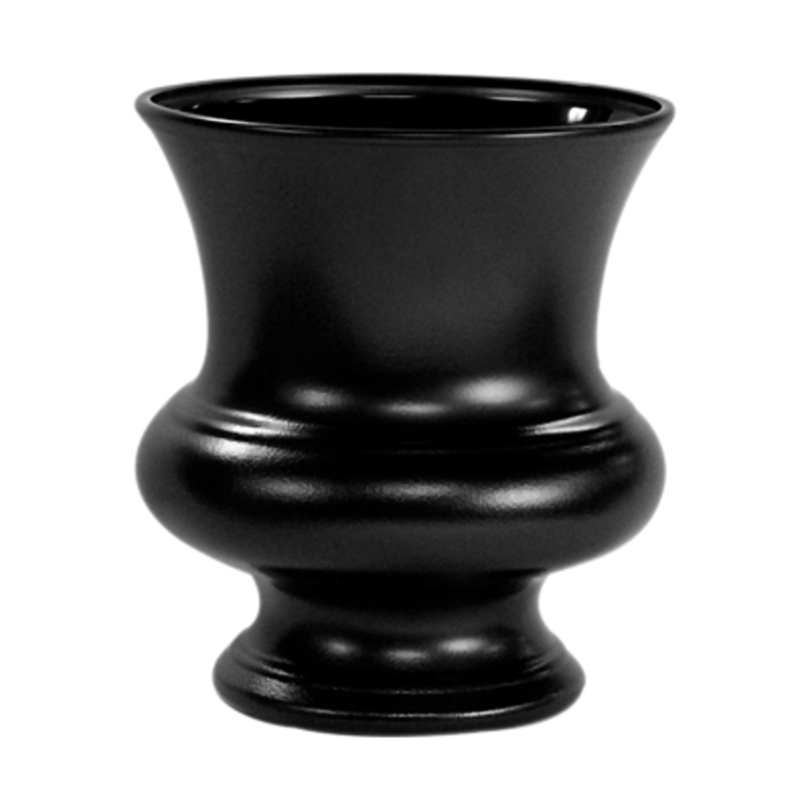 9 1/2"" Designer Urn - Black