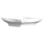 8" Centerpiece Tray - White