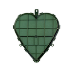 12"" Solid Heart - WET FOAM Green