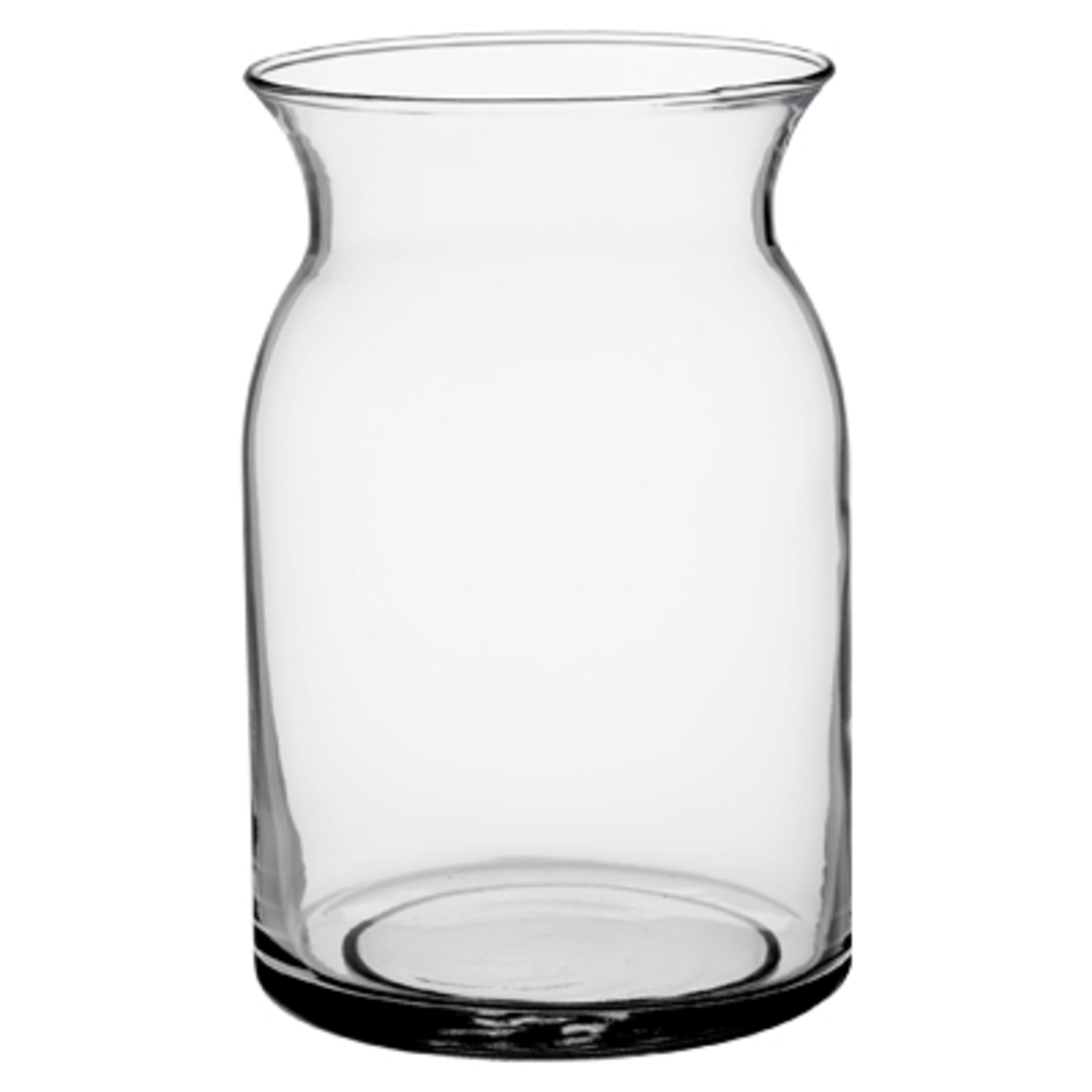 8" X 5" Milk Jug Vase - Crystal  Box can be marked 4048