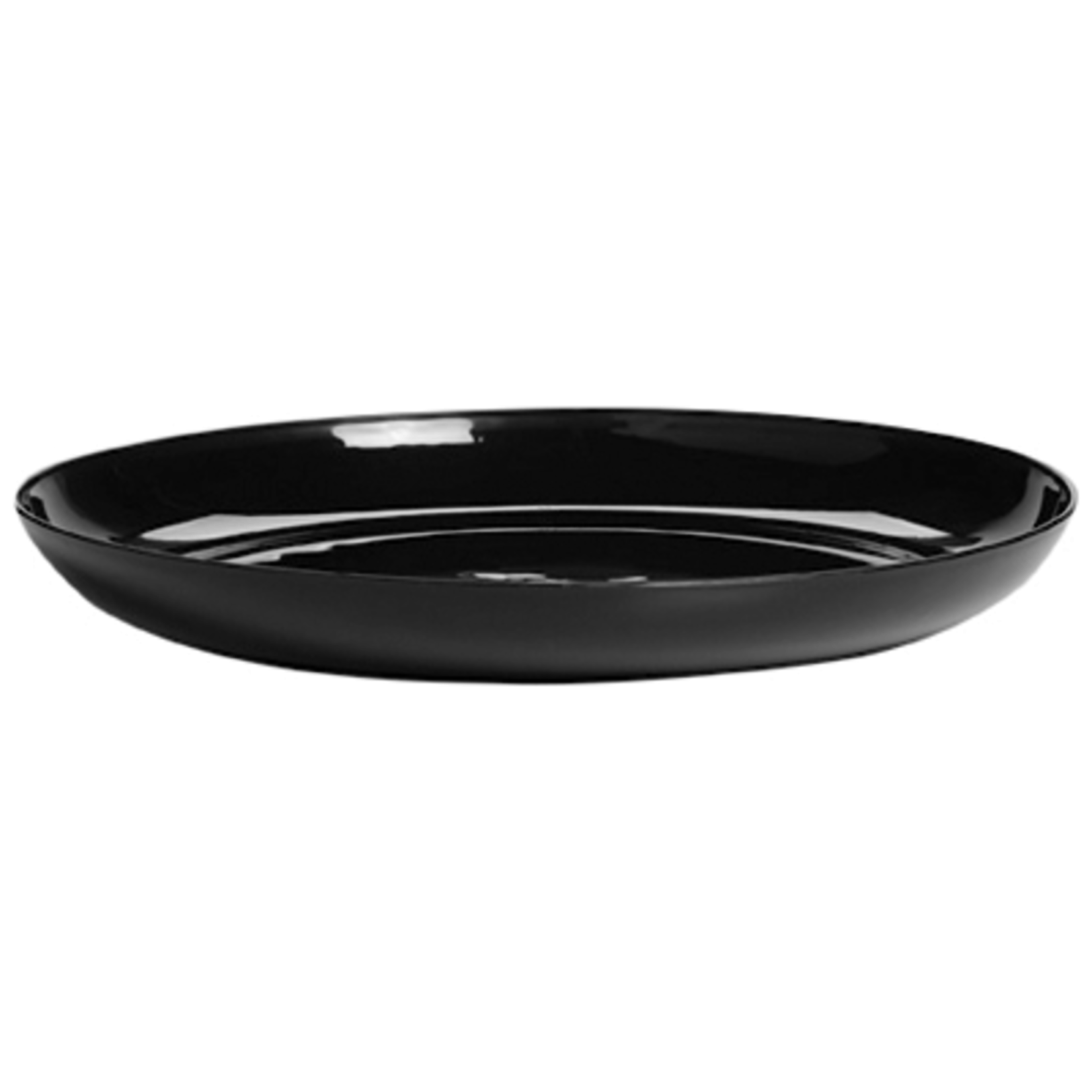 6"" Designer Dish - Black 99996b