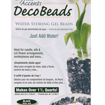 Deco Beads - retail packet - Black