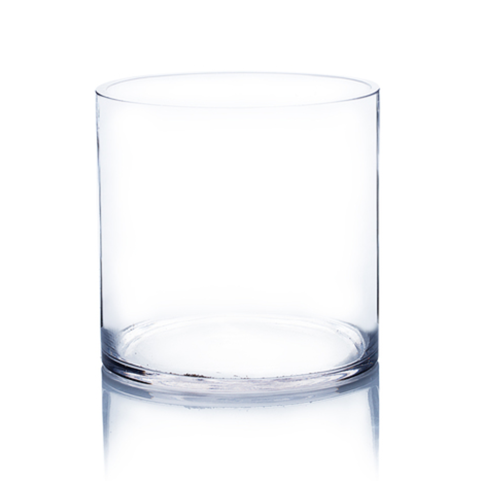 6"h x 6"d CLEAR GLASS CYLINDER