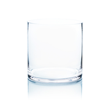 QUALITY WHOLESALE 8"H X 8" CLEAR GLASS CYLINDER VASE