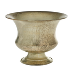 8.25"x 6.25”H CHAMPAGNE METAL SIDNEY URN (AD)
