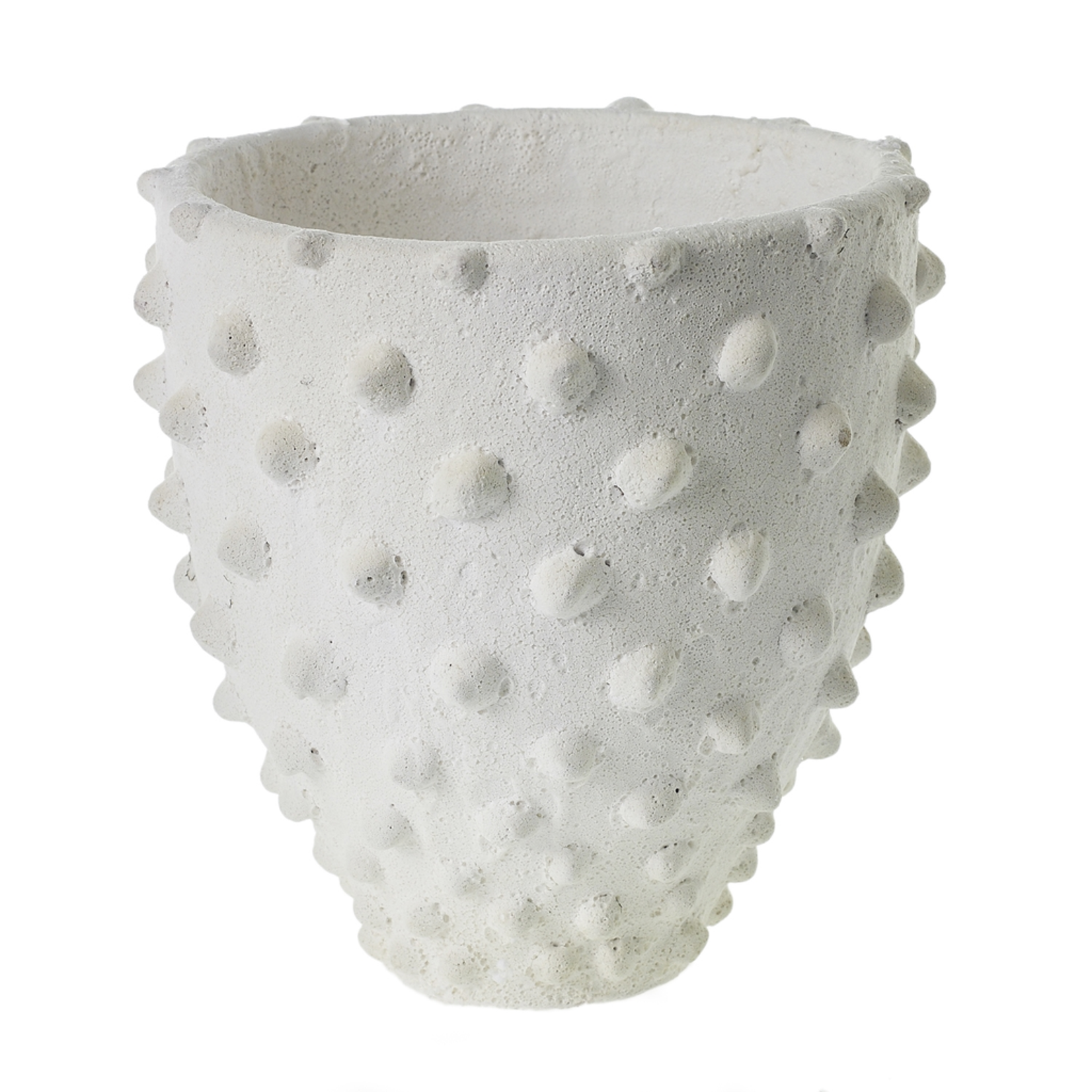 9.75"x 9.5”h ZEMORA VASE (AD)