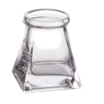 4.75”H X 4” OSLO GLASS VASE (AD)
