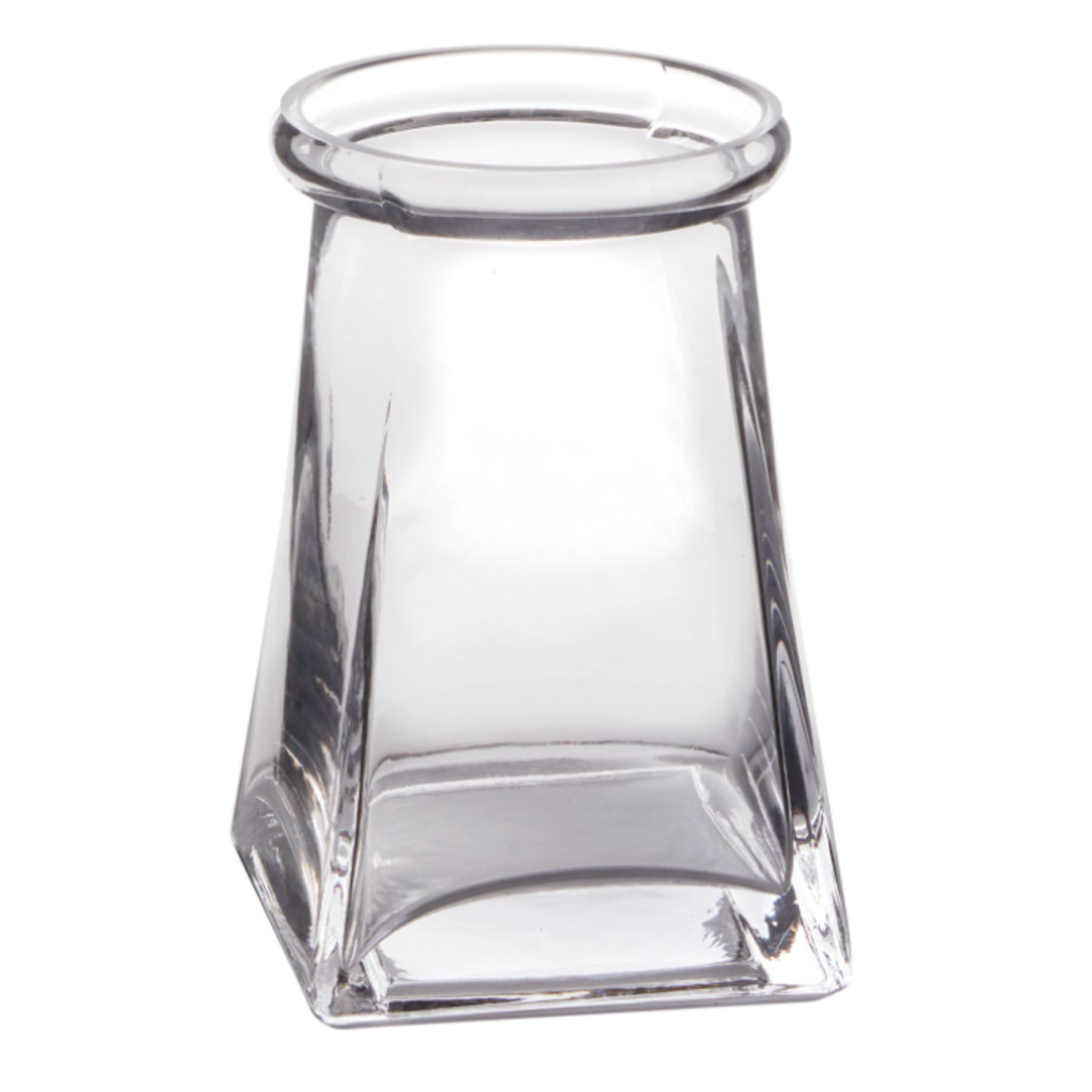 6.25”H X 4” OSLO GLASS VASE (AD)