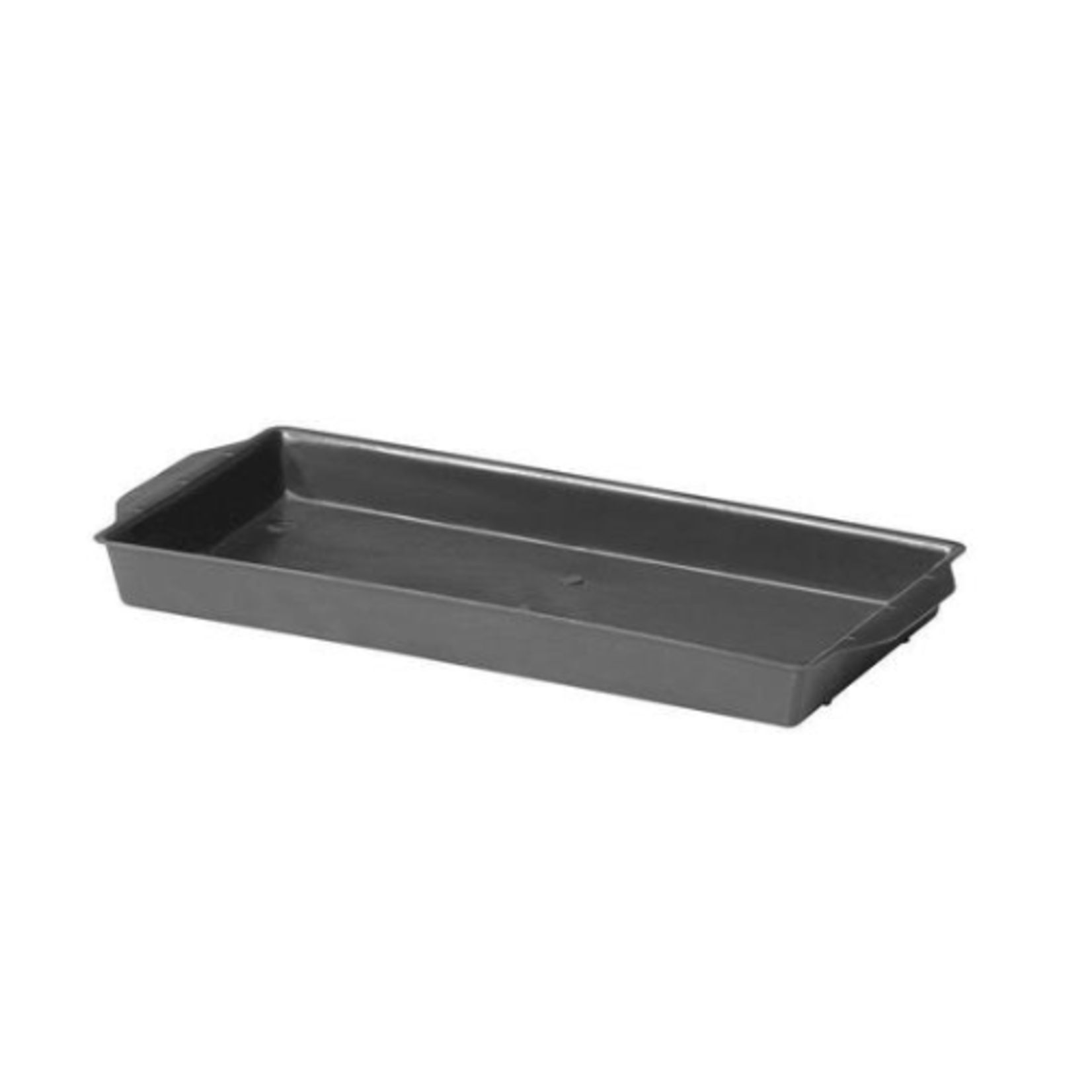 9" x 4-1/4" x 3/4" SINGLE BRICK TRAY BLACK