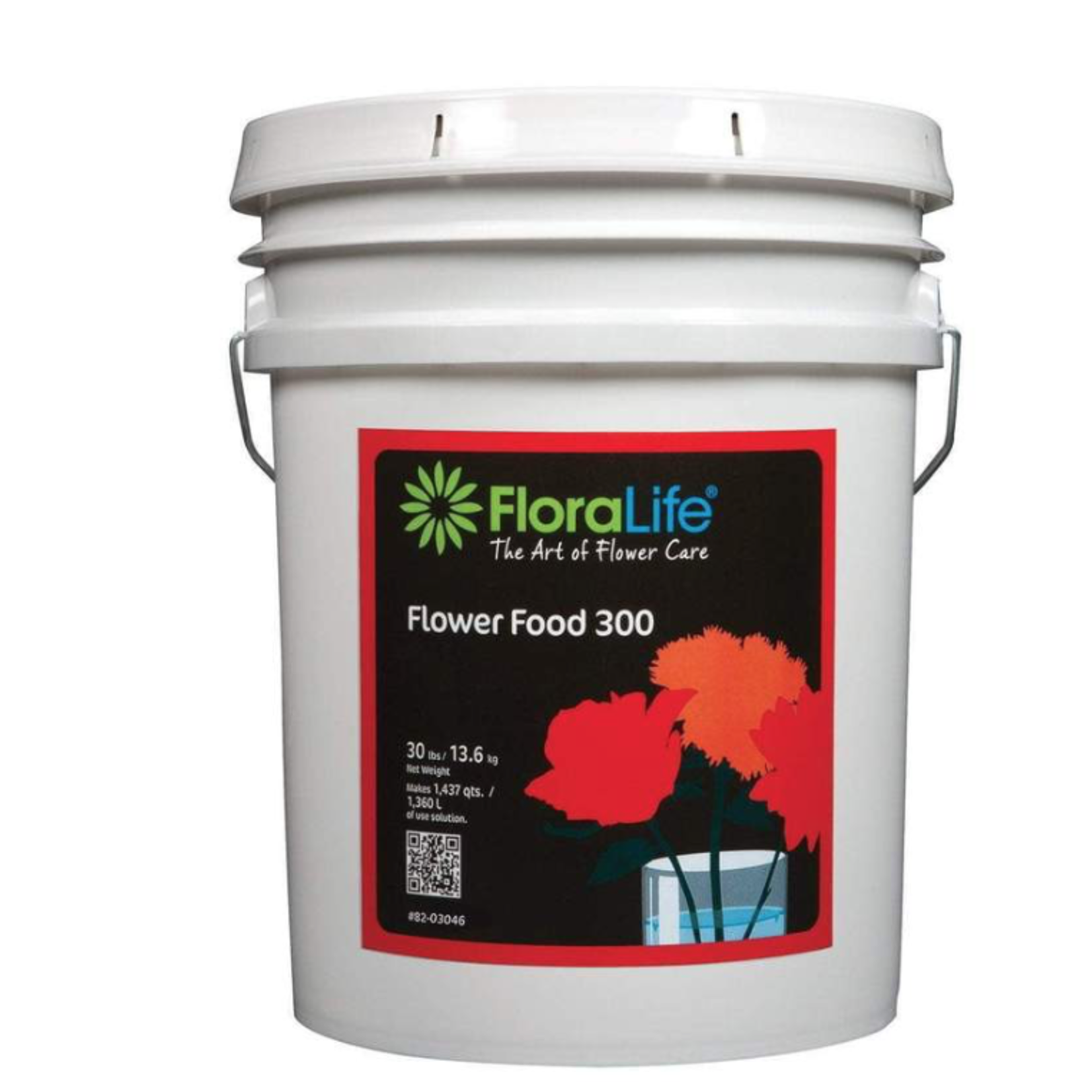 FLORALIFE 300, 30 LBS CRYSTAL CLEAR POWDER FLOWERS FOOD