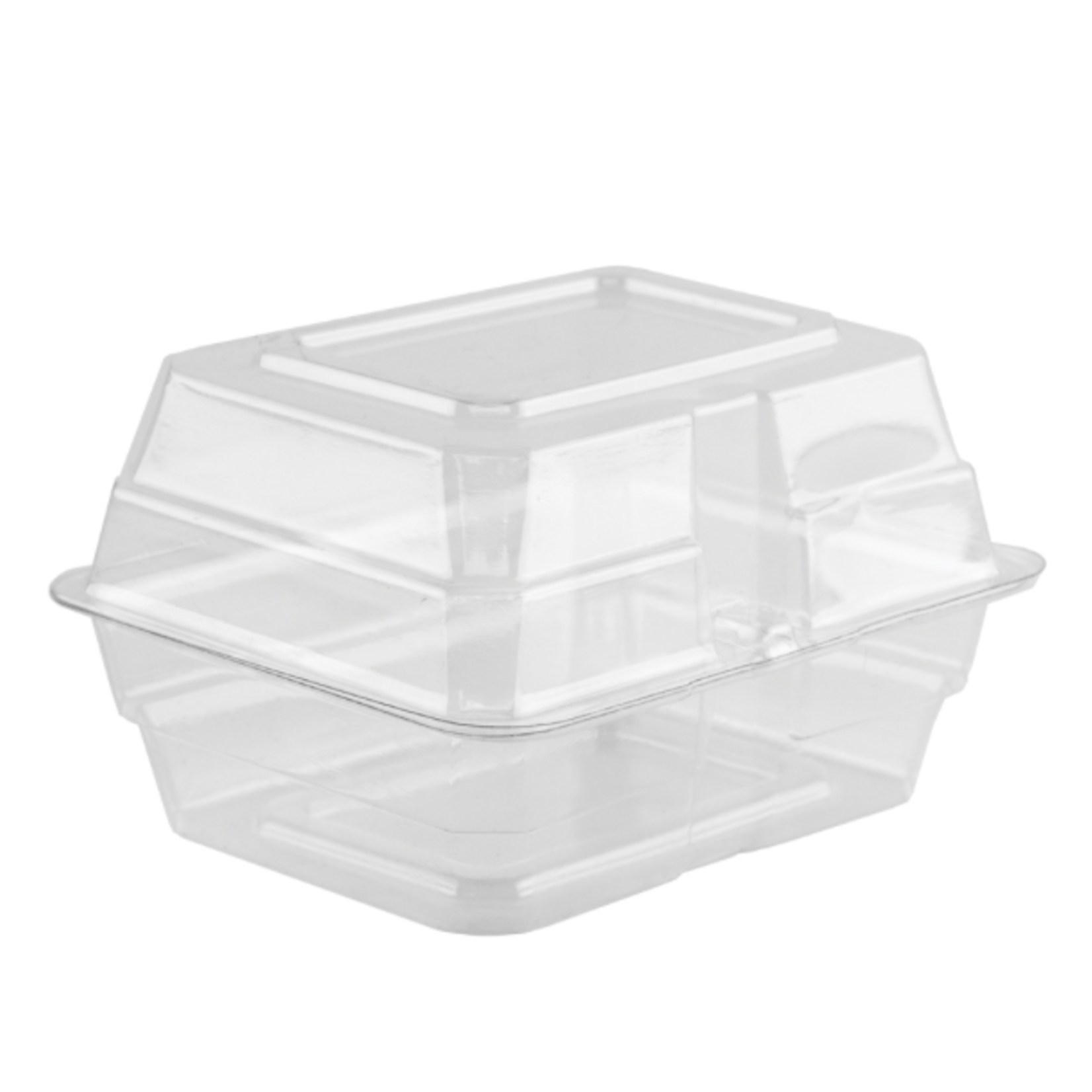 5"x4"x3" Boutonniere Box - Crystal