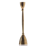 ACCENT DECOR 10.25” X 2.25” Gold Antique Candlestick (AD)