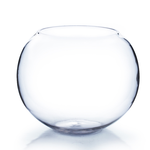 6"d CLEAR BUBBLE/FISH BOWL