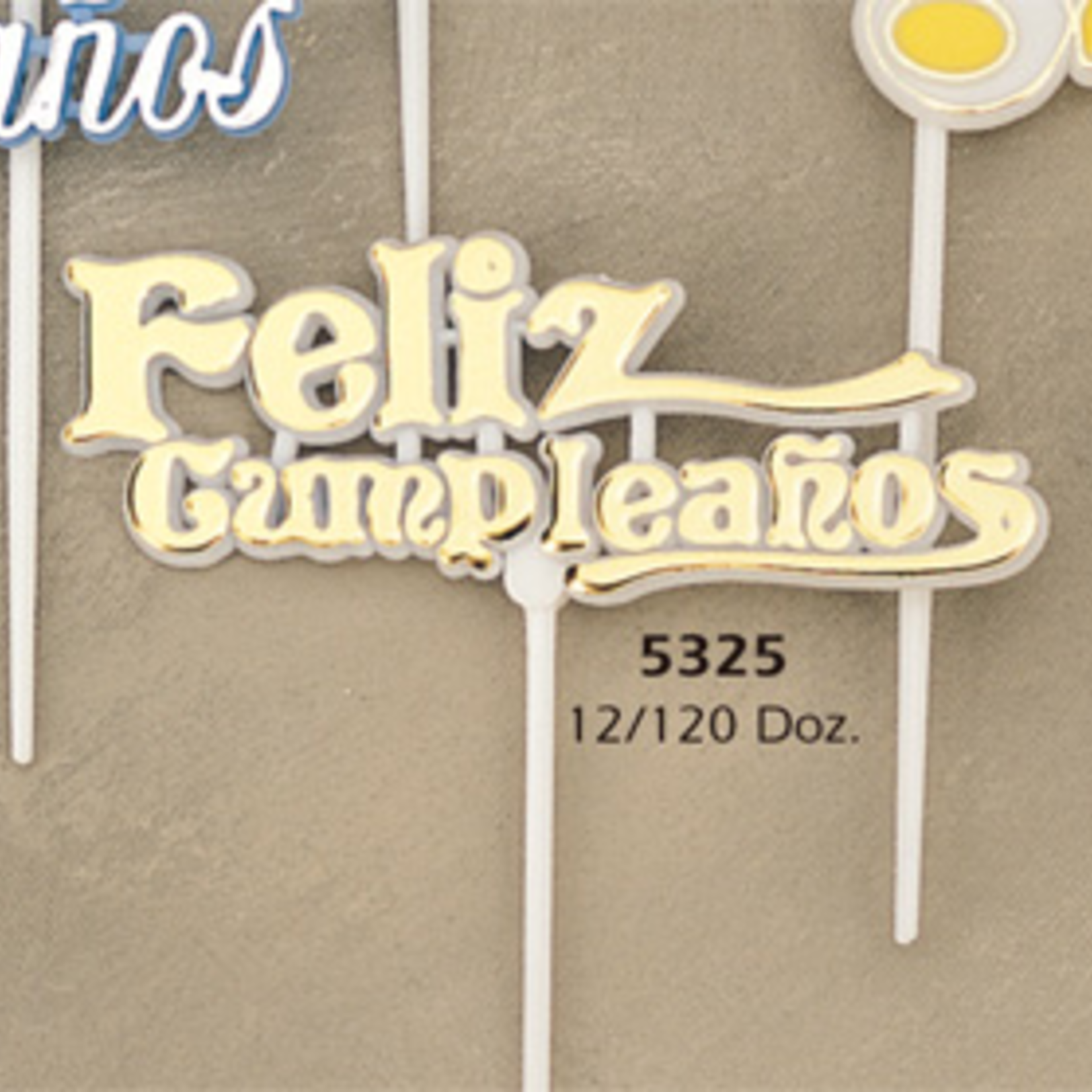 FELIZ CUMPLEANOS, GOLD/SILVER PICKS