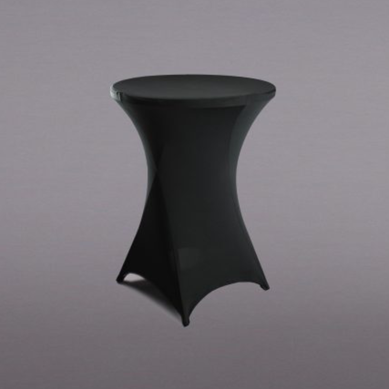 31’’ X 43’’ SPANDEX ROUND COCKTAIL TABLE COVER
