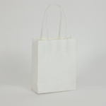 4.5" X 5.5" X 2.25" WHITE TREAT BAG