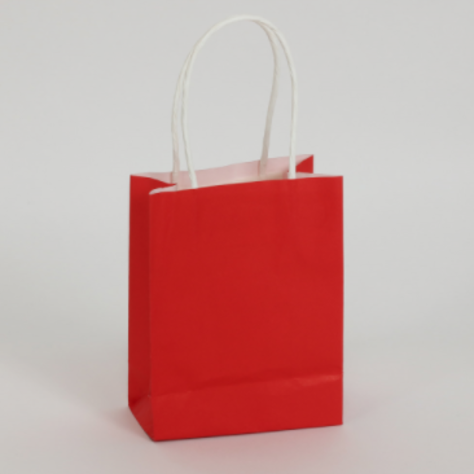 RED TOTE BAGS 6’’ X 8’’, 10 PCS