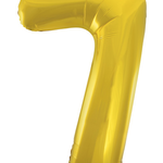 30% off was $1 now $0.70 each. GOLD  16” FOIL BALLOON “7”