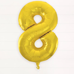 30% off was $1 now $0.70 each. GOLD  16” FOIL BALLOON “8”